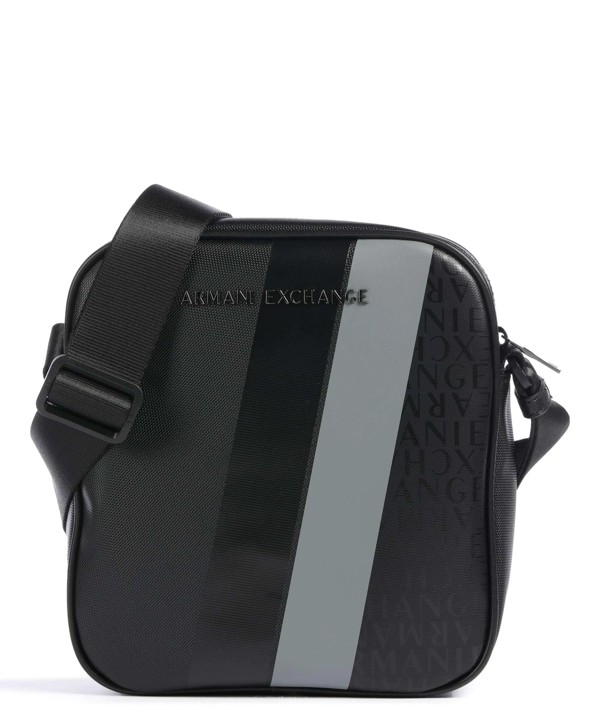  Armani Exchange Dylan Borsa a tracolla pelle sintetica nero  