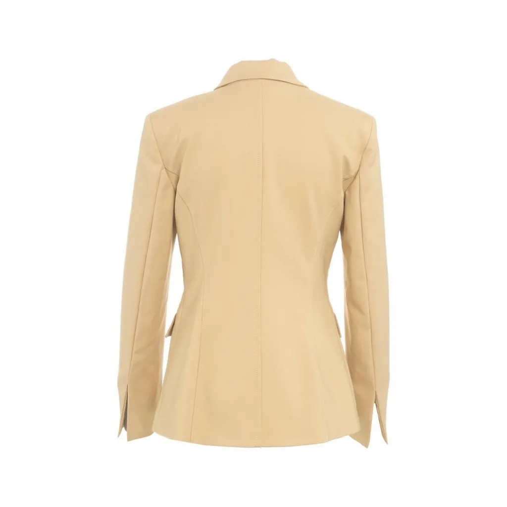 Blazer monopetto beige