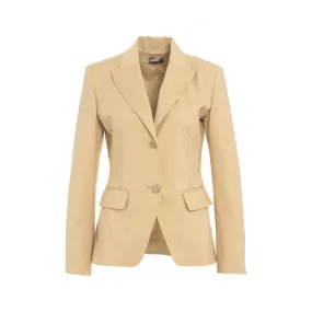 Blazer monopetto beige