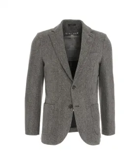 Blazer monopetto grigio grigio