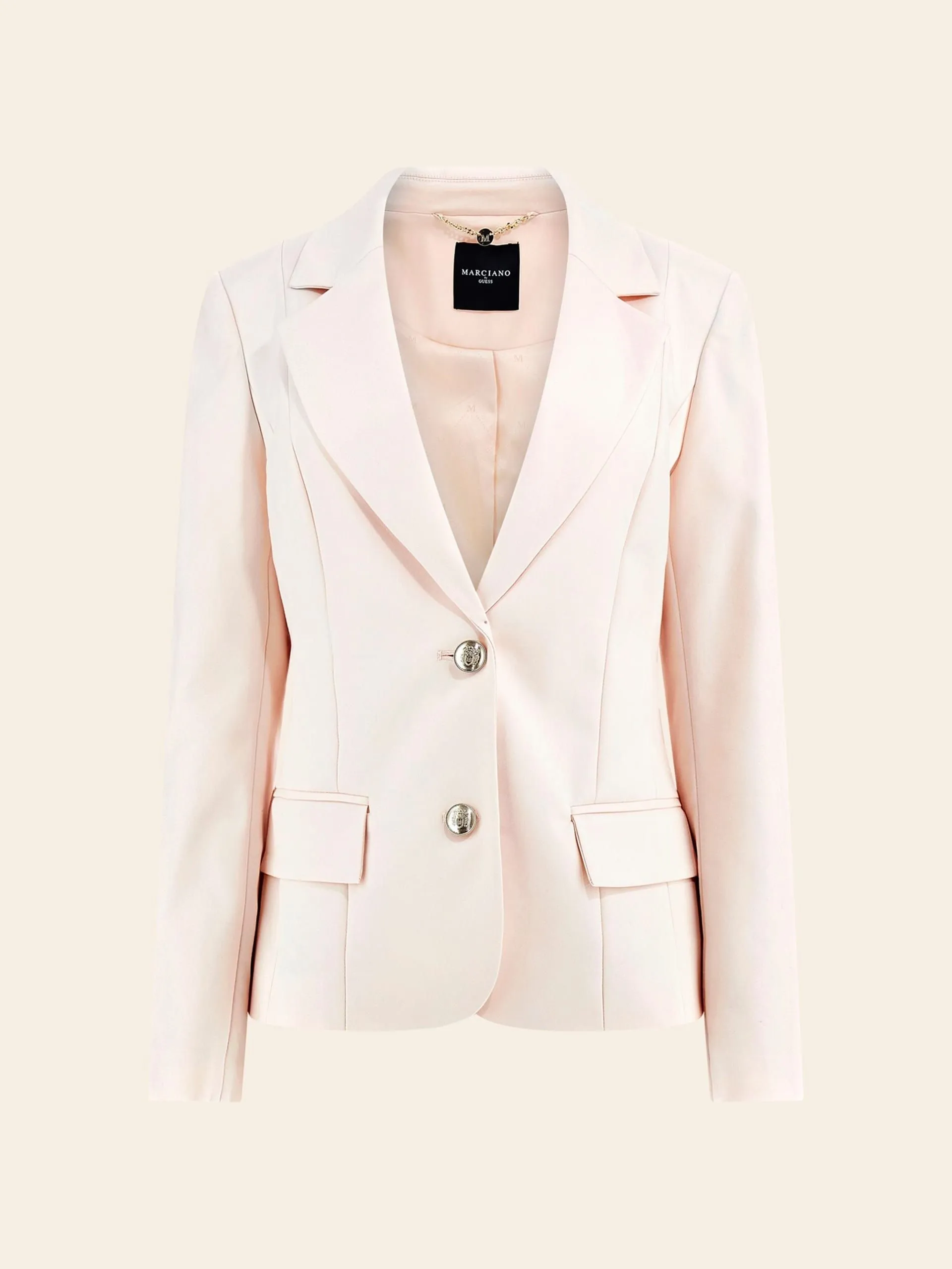 Blazer monopetto marciano