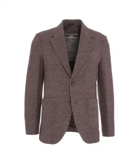 Blazer monopetto rosso rosso