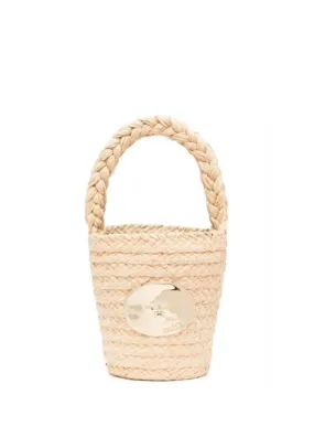 Borsa a secchiello Patou in beige - donna