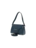 Borsa a tracolla Cuoieria Fiorentina MAIA SMALL FLAP BAG in pelle petrolio