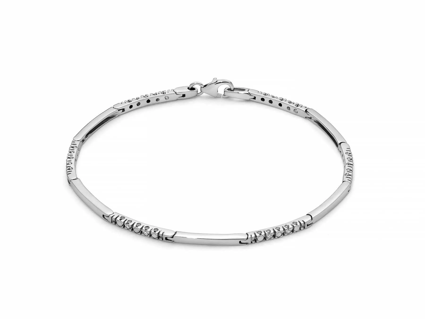 Bracciale Tennis Alternato  Miluna