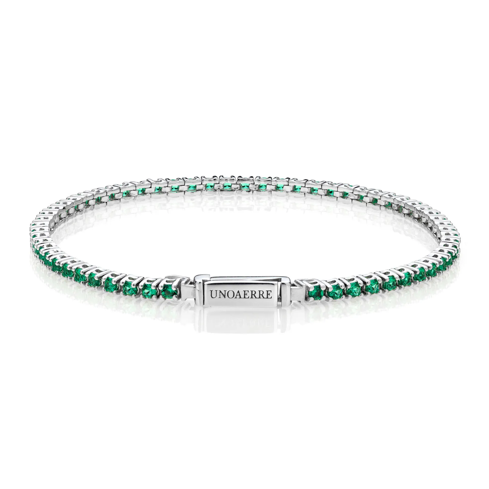 Bracciale tennis in argento