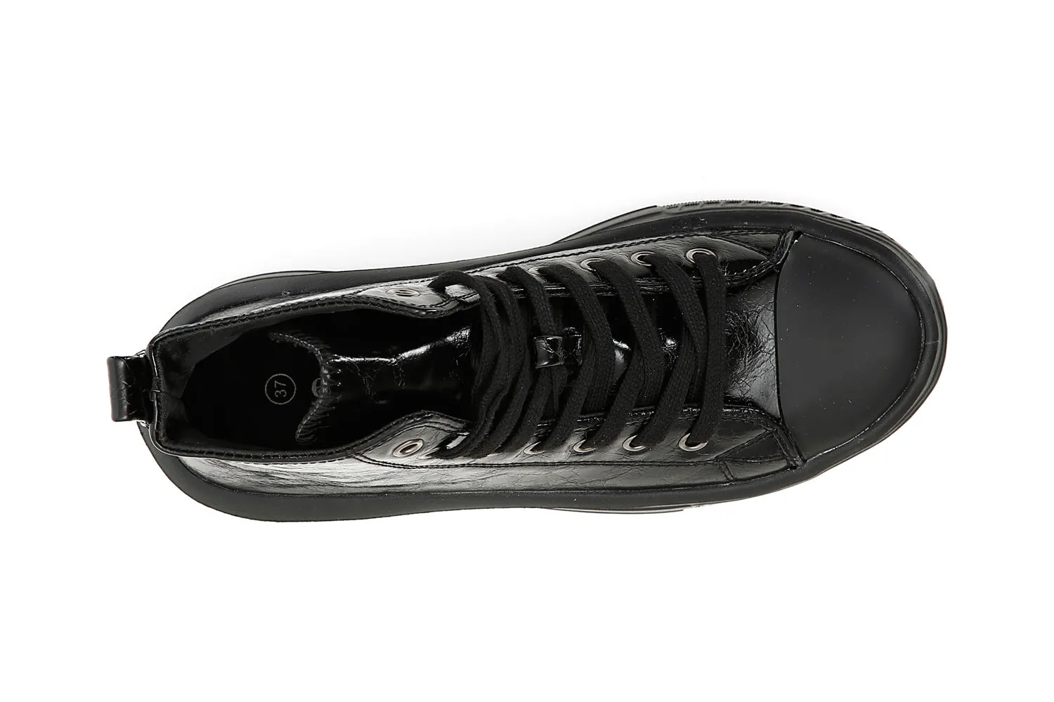 CafèNoir donna sneakers allacciata in similpelle