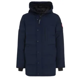 CANADA GOOSE  Parka Carson in tessuto blu