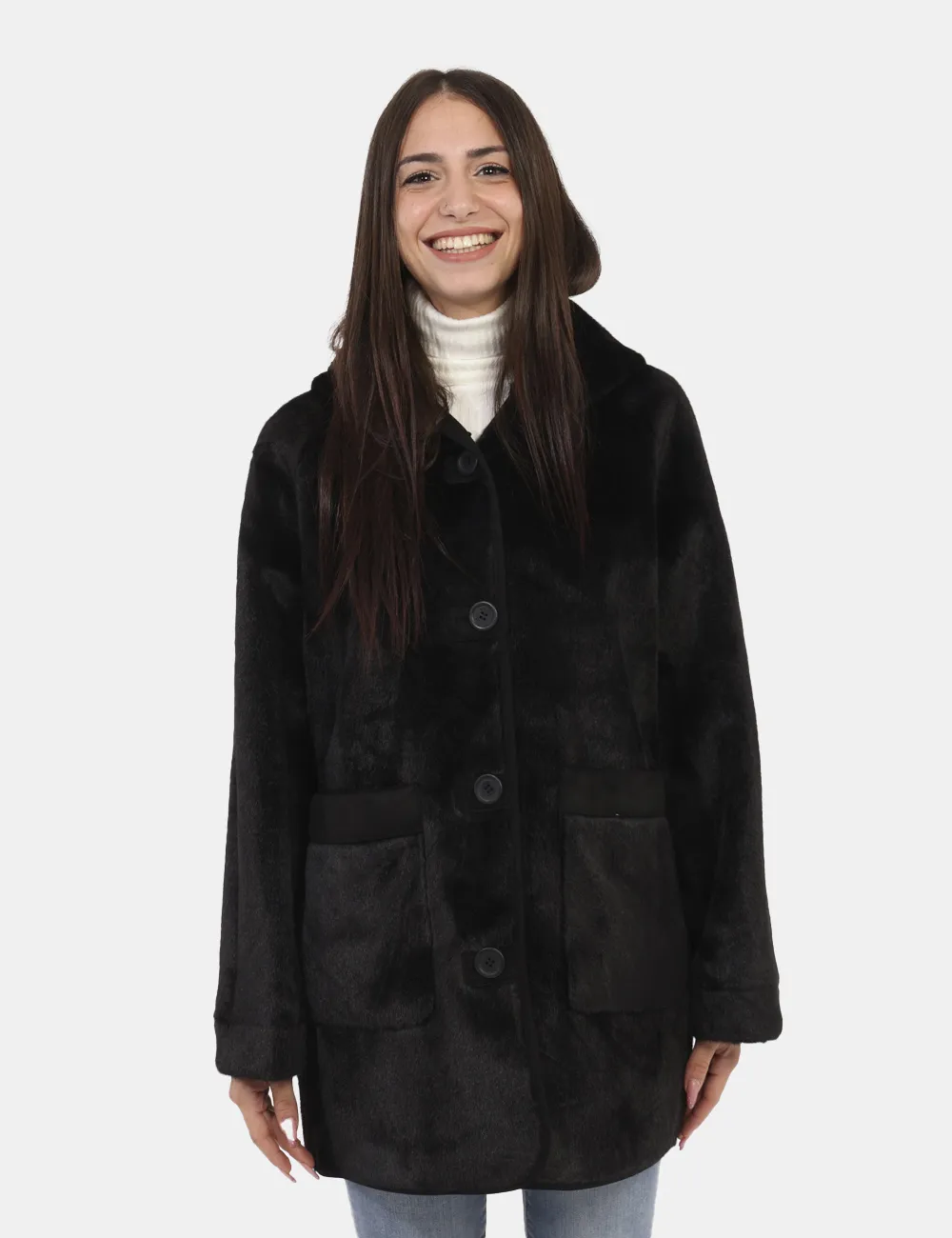 Cappotto Yes Zee Nero