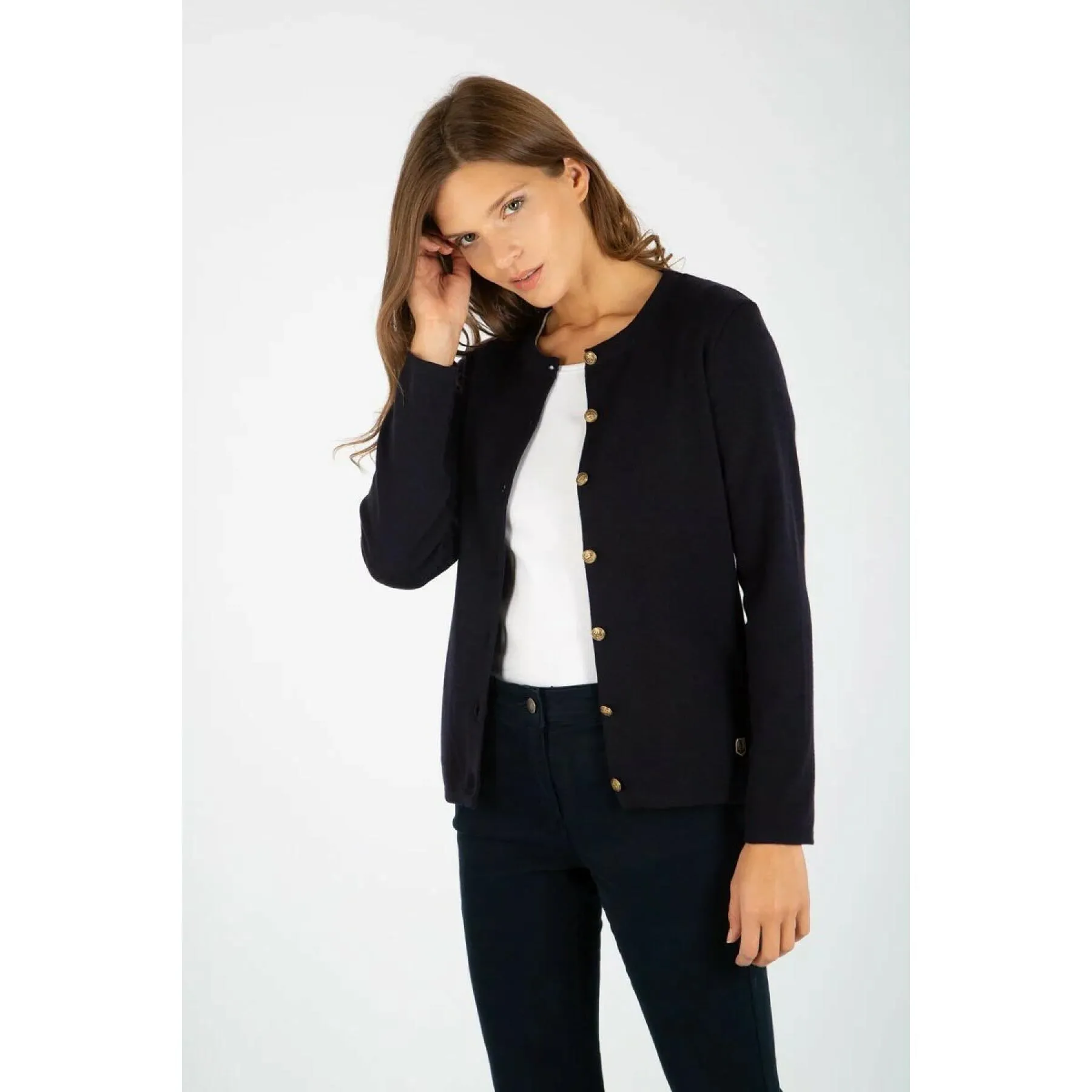 Cardigan heritage da donna Armor-Lux vannes