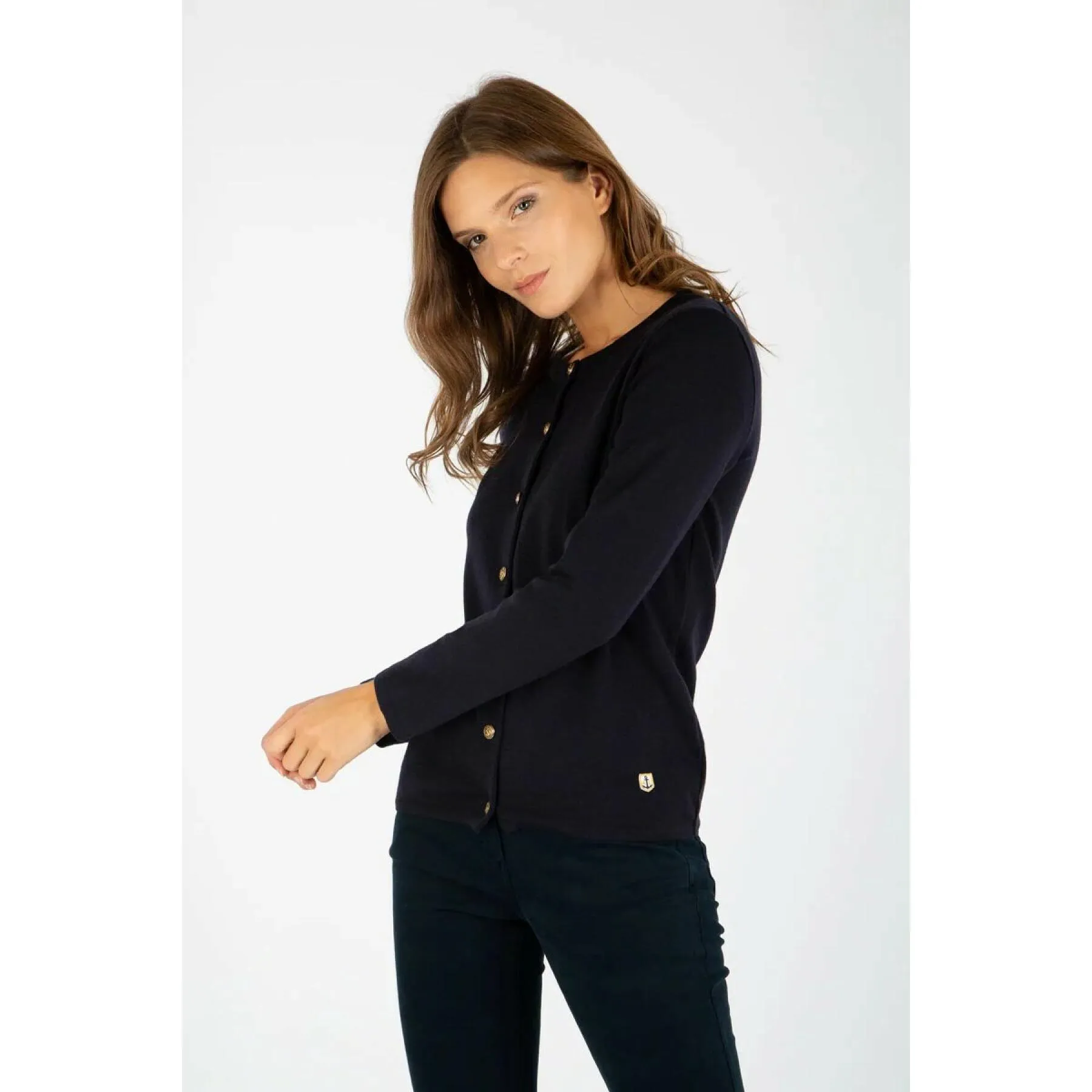 Cardigan heritage da donna Armor-Lux vannes