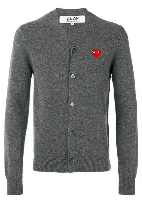 COMME DES GARÇONS PLAY CARDIGAN PLAY