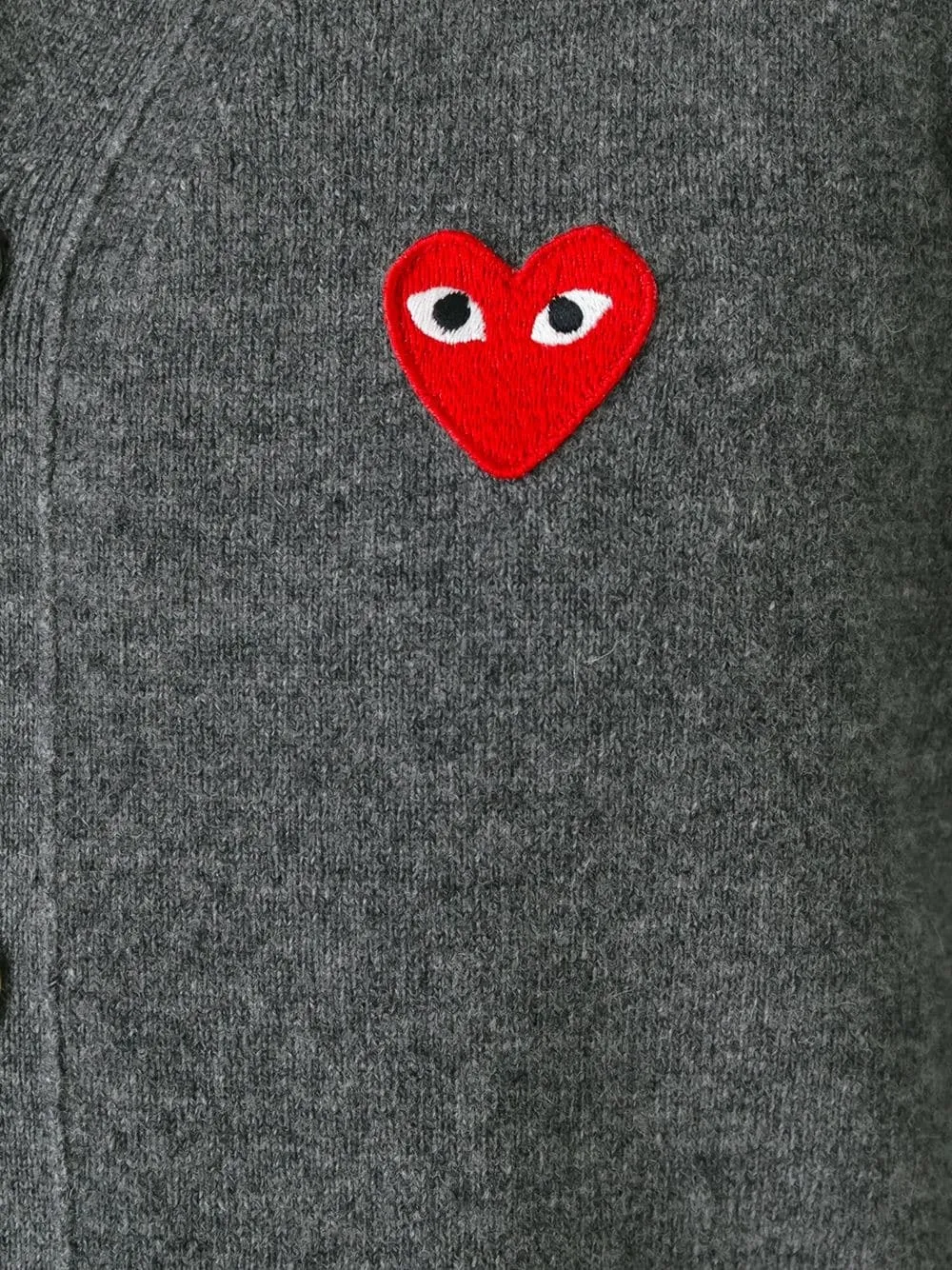 COMME DES GARÇONS PLAY CARDIGAN PLAY