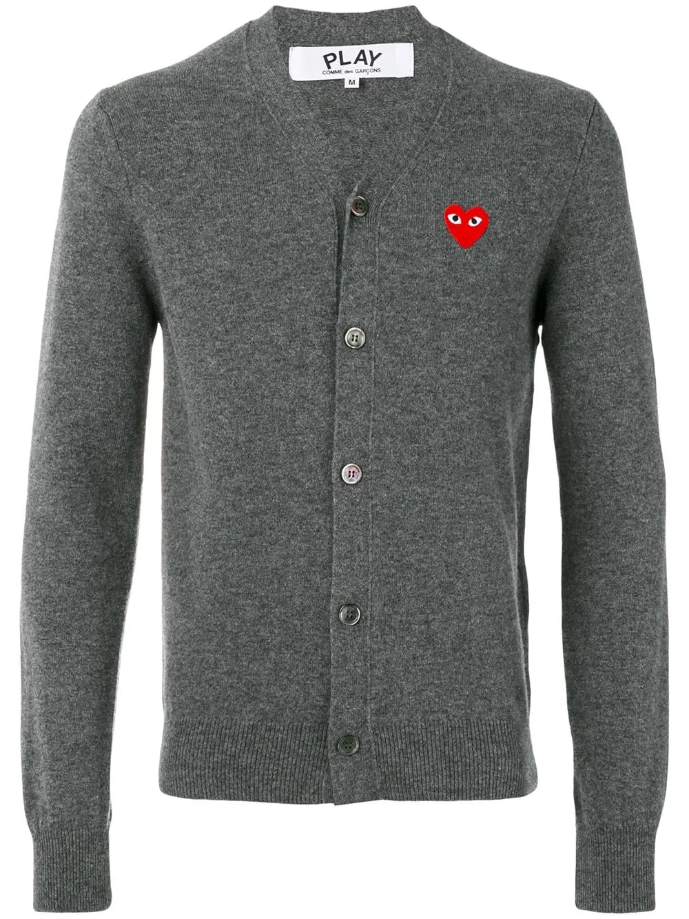 COMME DES GARÇONS PLAY CARDIGAN PLAY