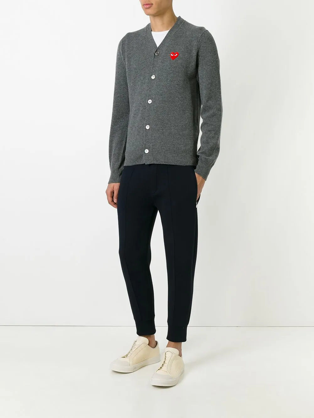 COMME DES GARÇONS PLAY CARDIGAN PLAY