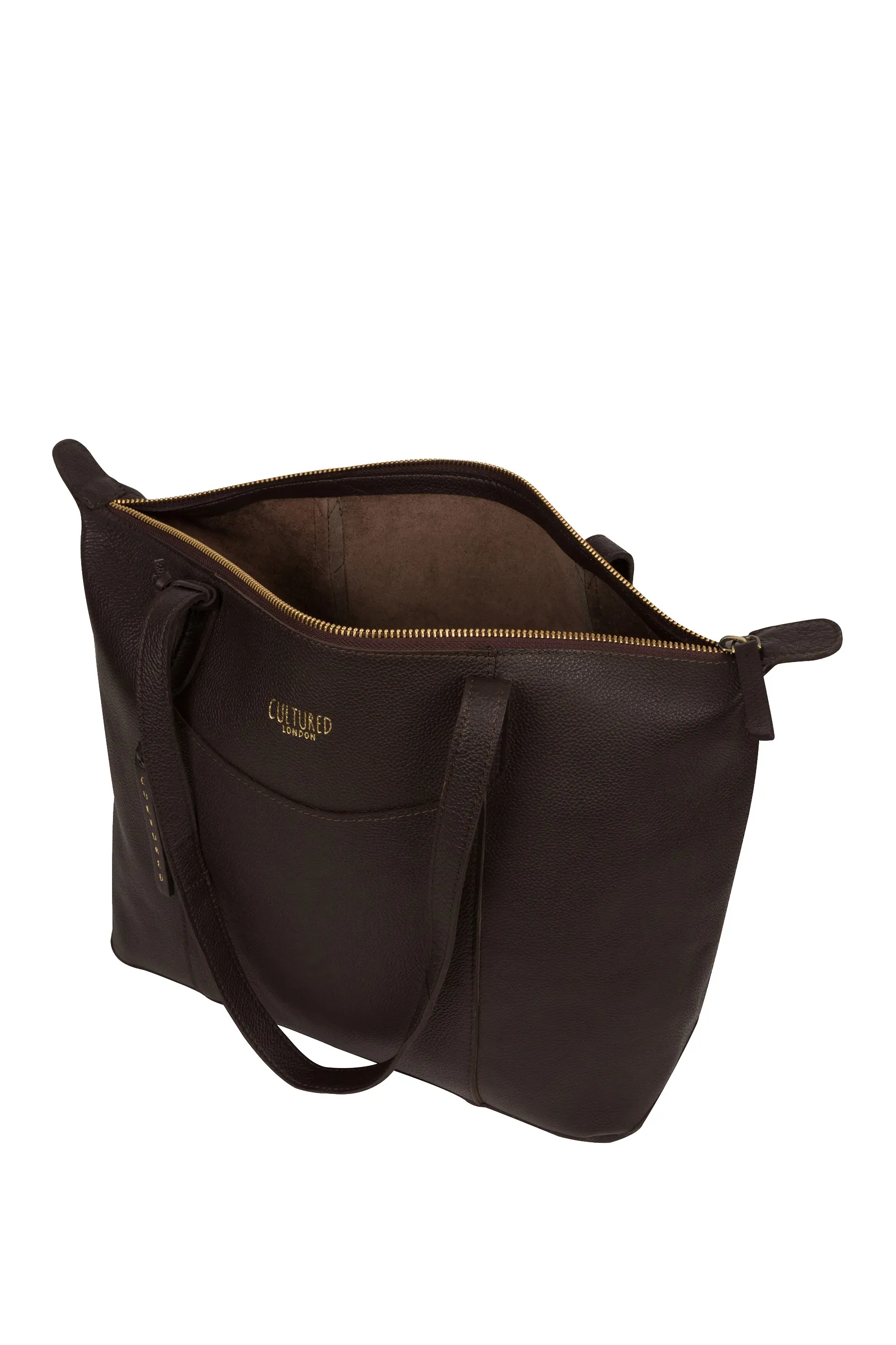 Cultured London - Hillingdon - Borsa tote in pelle