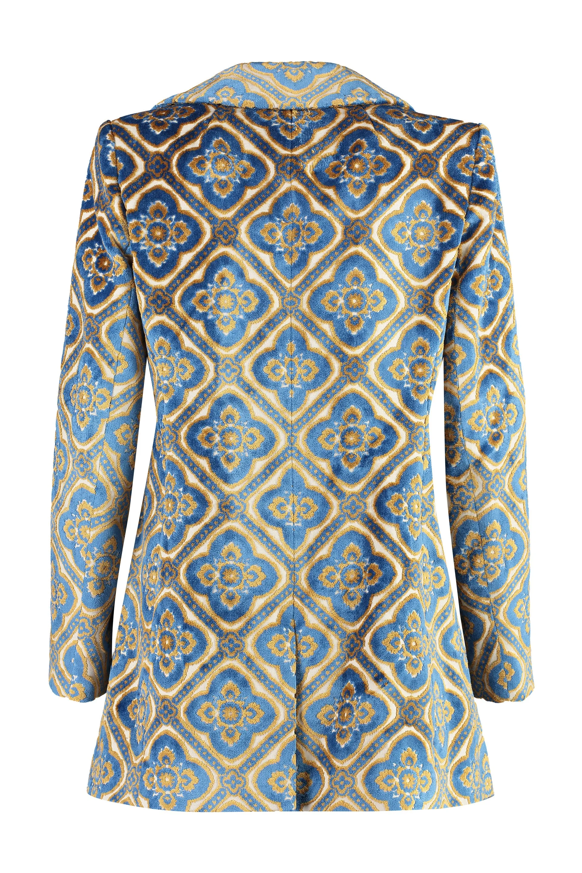 Etro Cappotto in maglia jacquard