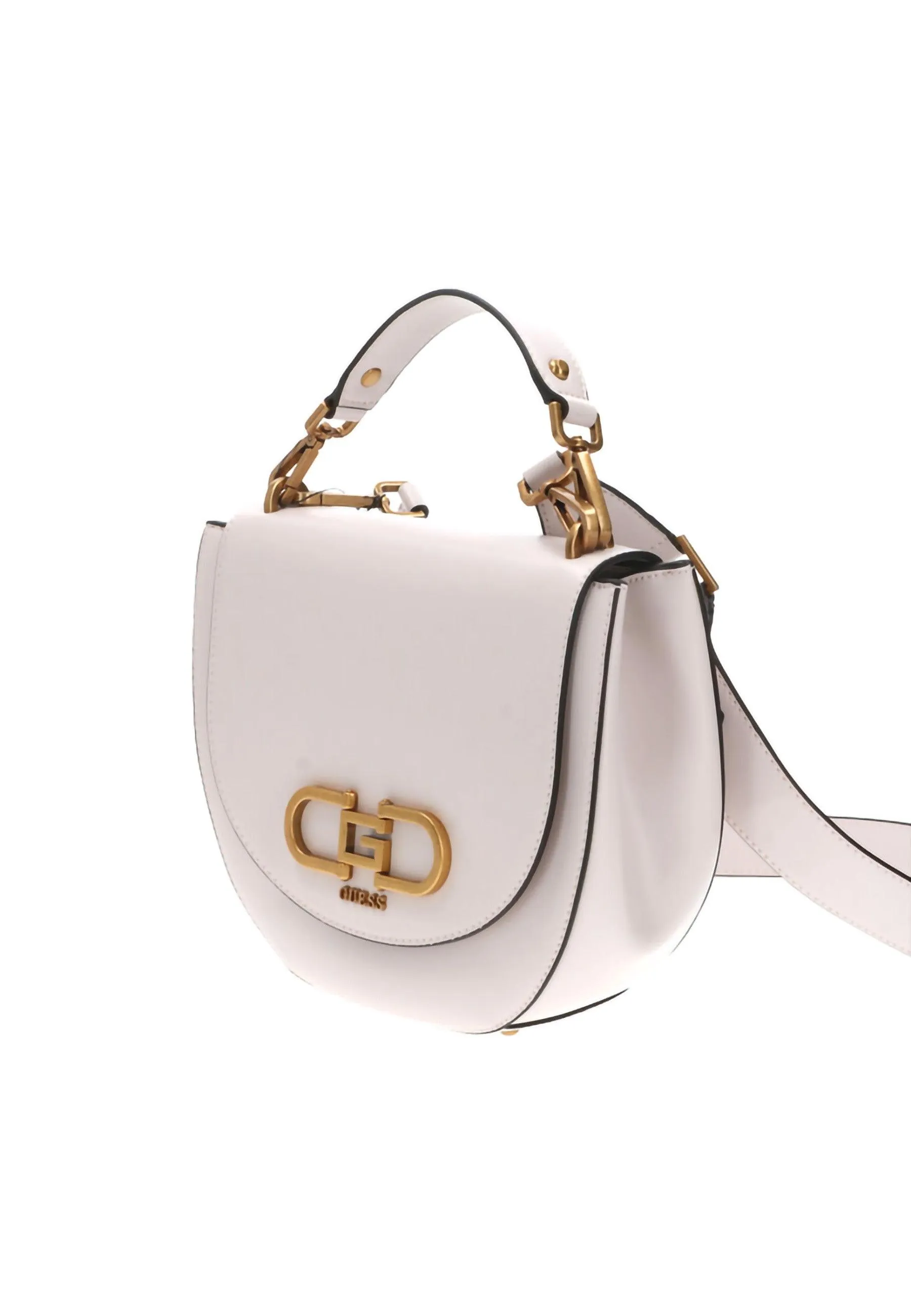 GUESS Fleet Borsa Donna Stone Bianco VB898220