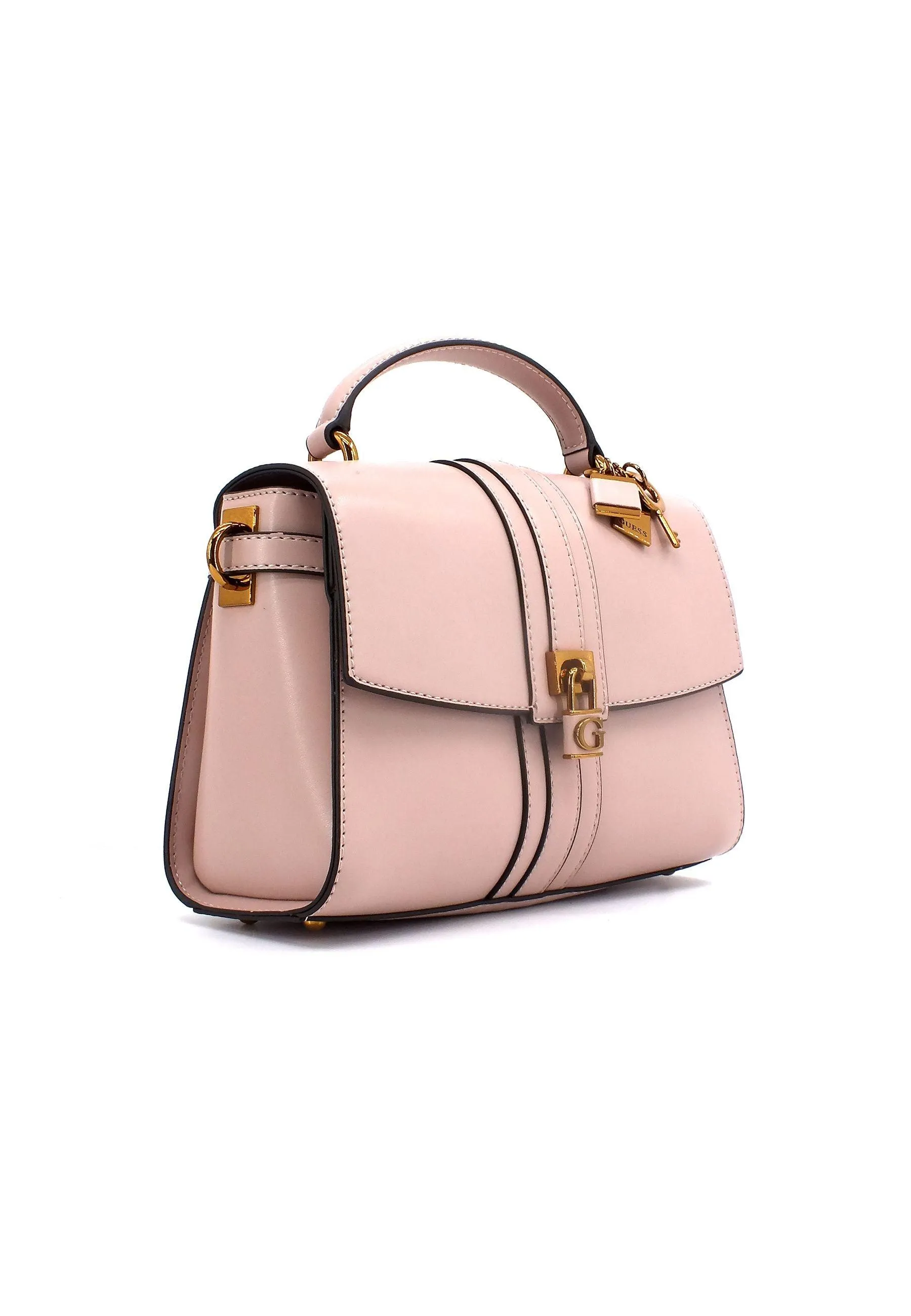 GUESS Ginevra Borsa Top Handle Rosewood VZ873420