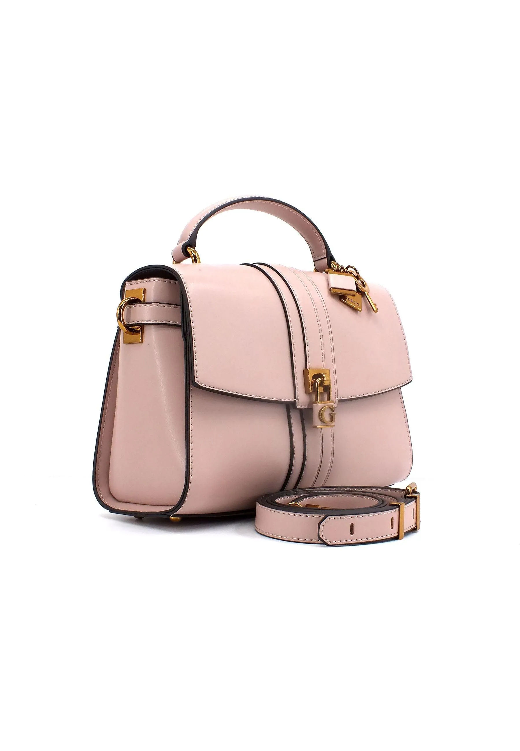 GUESS Ginevra Borsa Top Handle Rosewood VZ873420