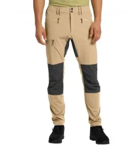 HAGLOFS Lite Slim Pant Uomo (Sabbia/Magnetite) Pantaloni da trekking da uomo