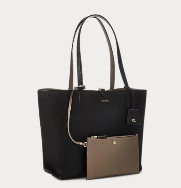 Lauren Ralph Lauren Borsa Tote media double-face