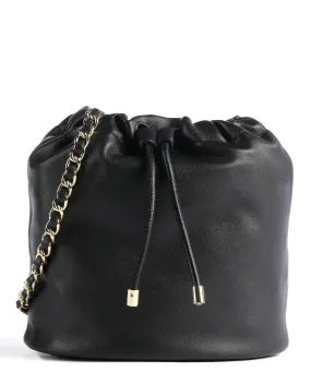  Lauren Ralph Lauren Emmy 19 Borsa a secchiello pelle di pecora nero  