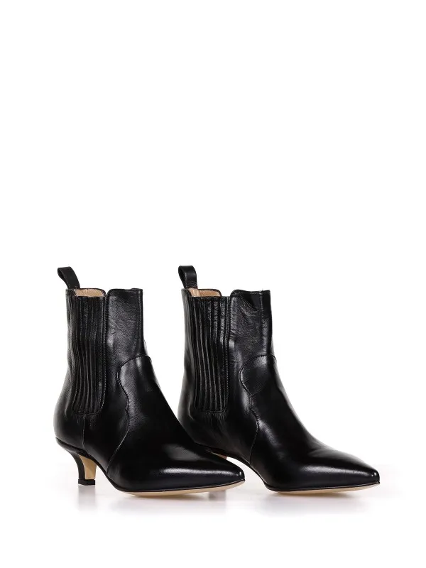 Leather Ankle-boots