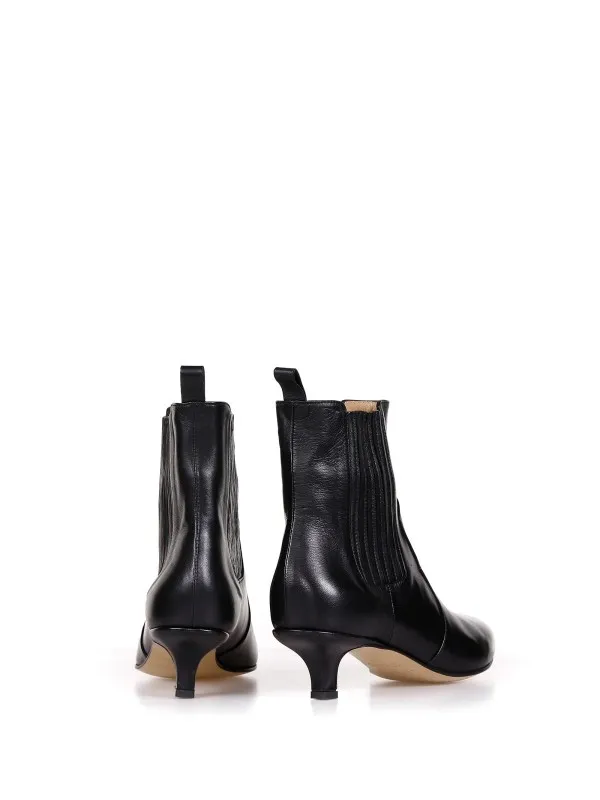 Leather Ankle-boots