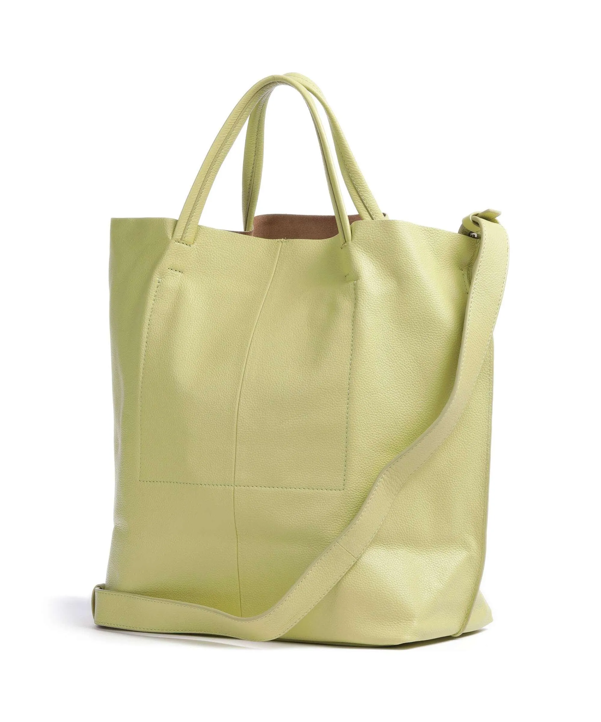  Liebeskind Hera Small Pebble L Borsa a mano pelle granulata verde chiaro  