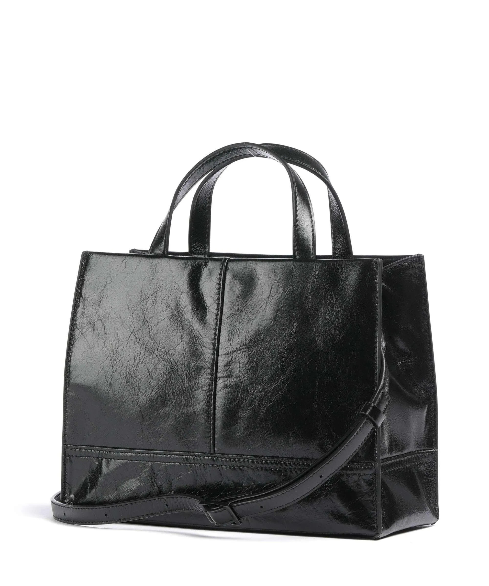  Liebeskind Lou 2 Paper Touch M Borsa a mano pelle nero  