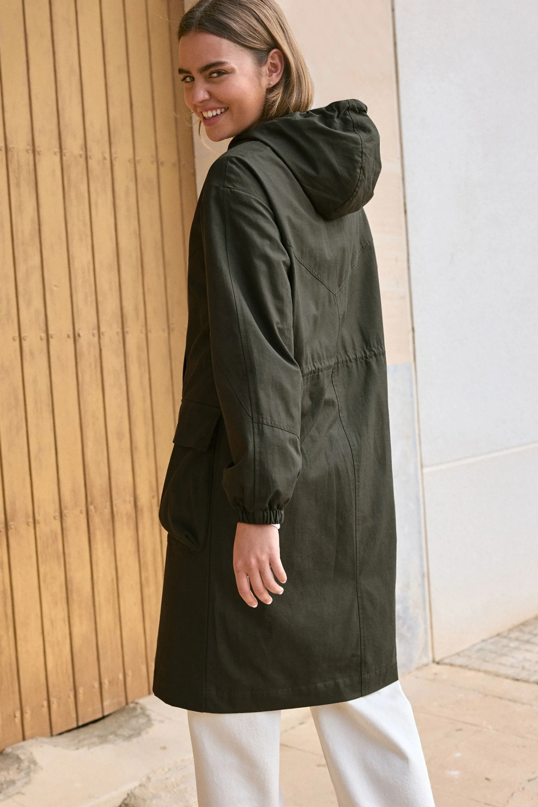 Lightweight Shower Resistant Parka    