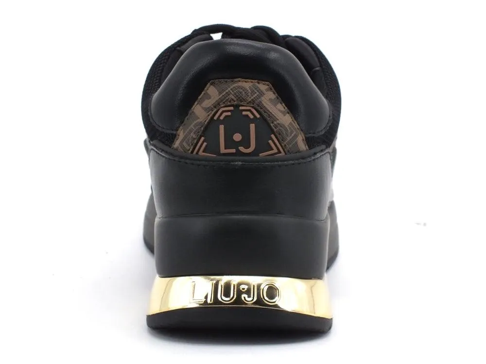 LIU JO Karlie 45 Sneakers Loghi Black BF0083EX054