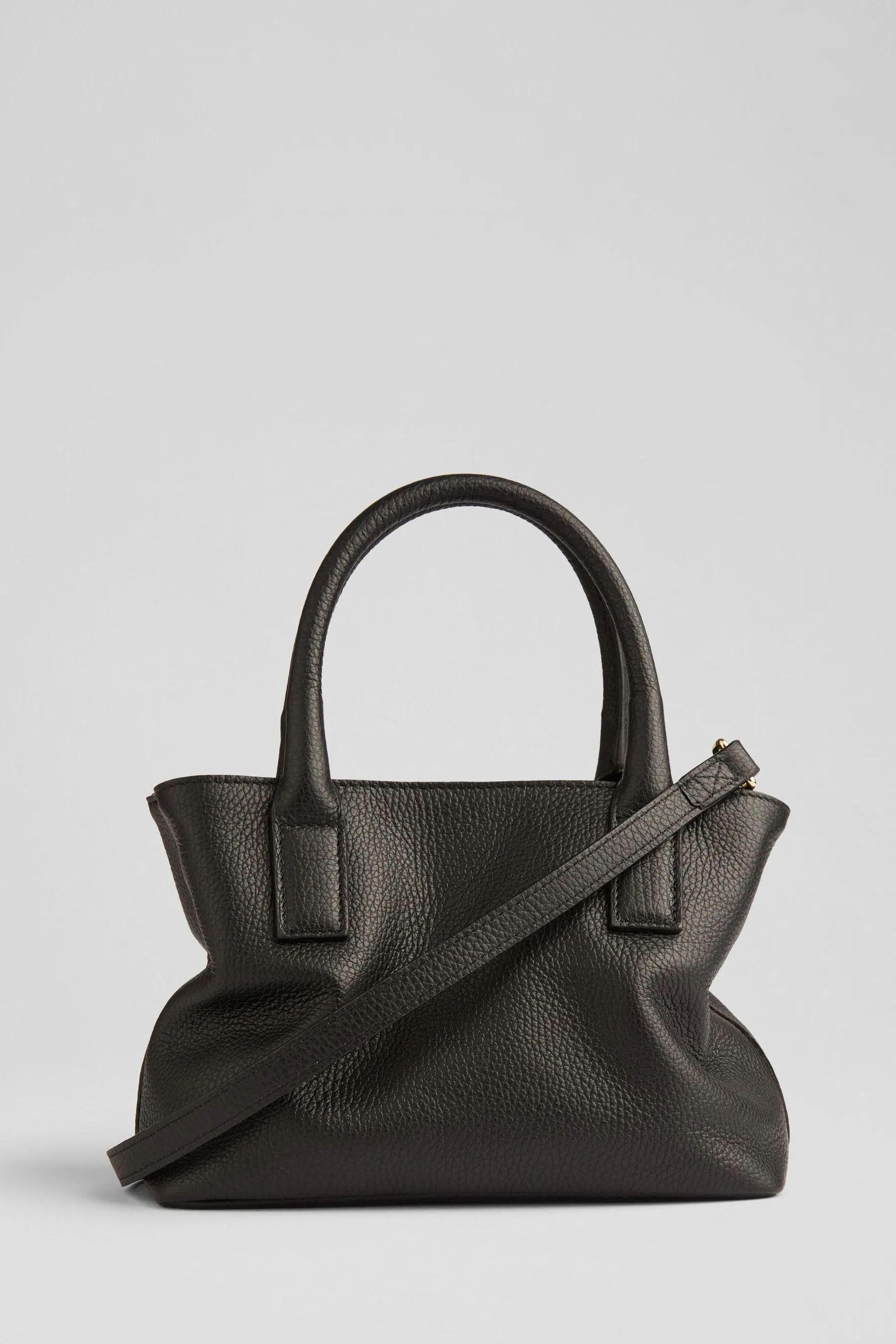 LK Bennett - Borsa piccola tote in pelle zigrana