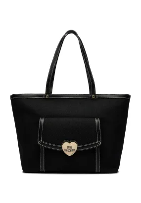 LOVE MOSCHINO Borsa Tote Donna Nero JC4044PP1ILH100A