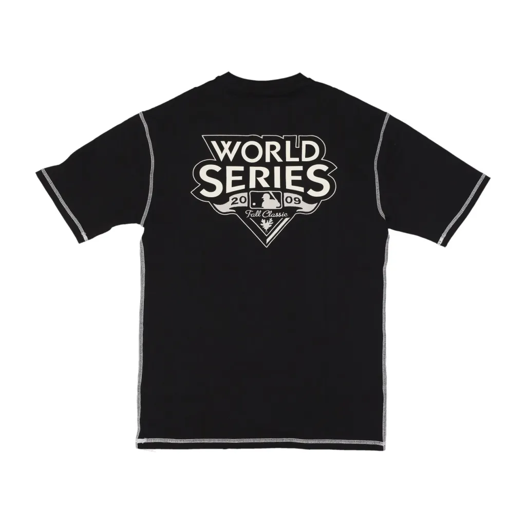 maglietta uomo mlb world series oversize tee neyyan BLACK/OFF WHITE