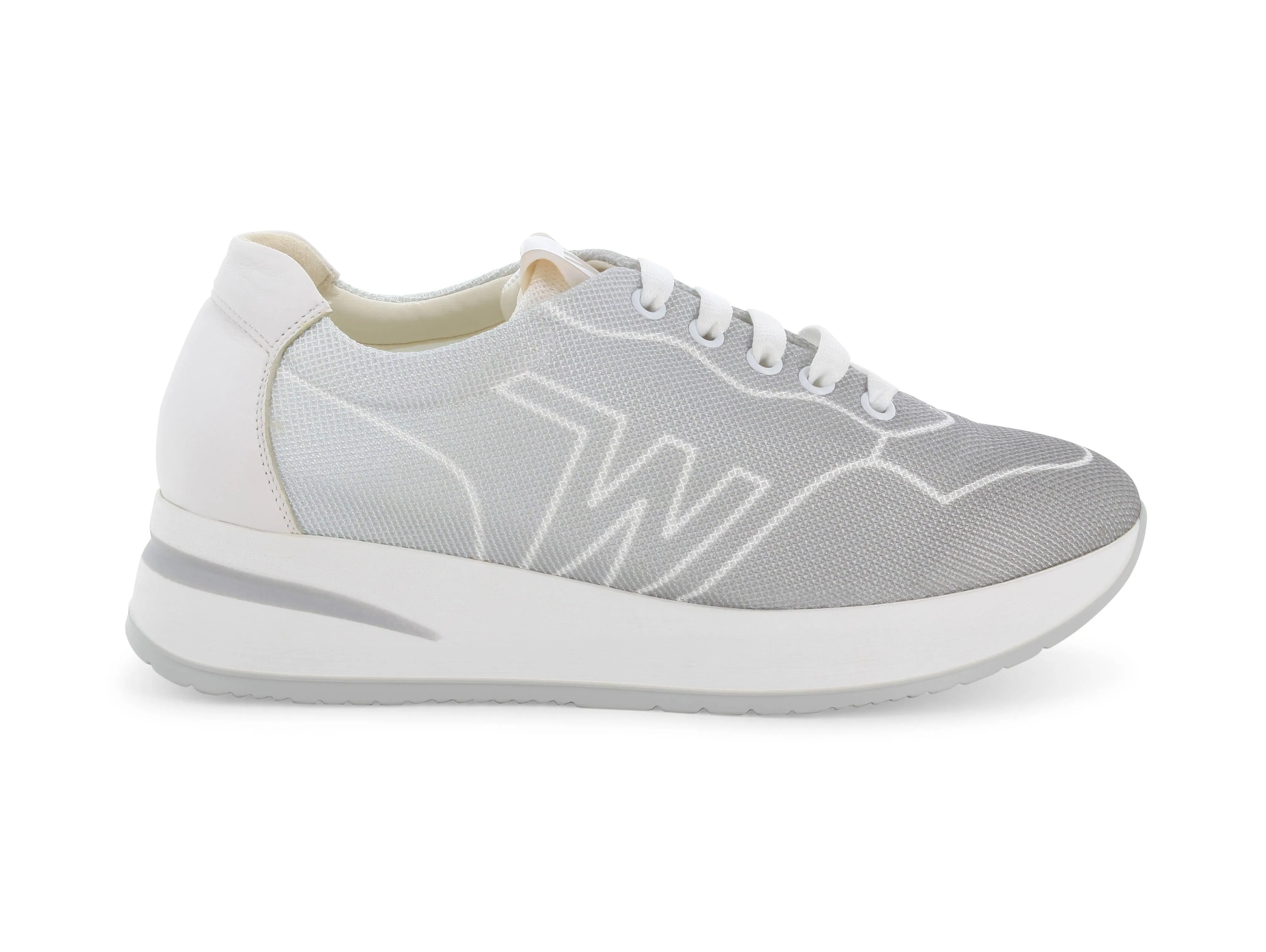 Melluso Donna Sneakers Stringate Estive in Tessuto