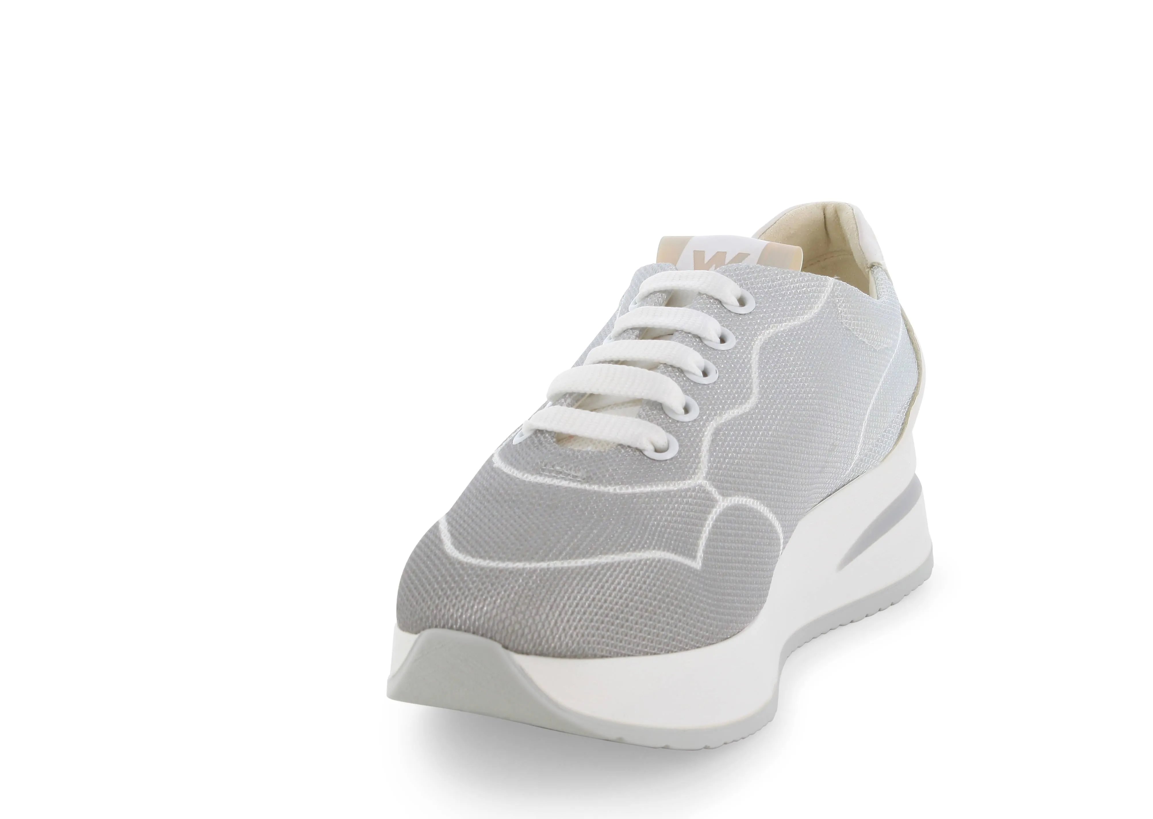 Melluso Donna Sneakers Stringate Estive in Tessuto