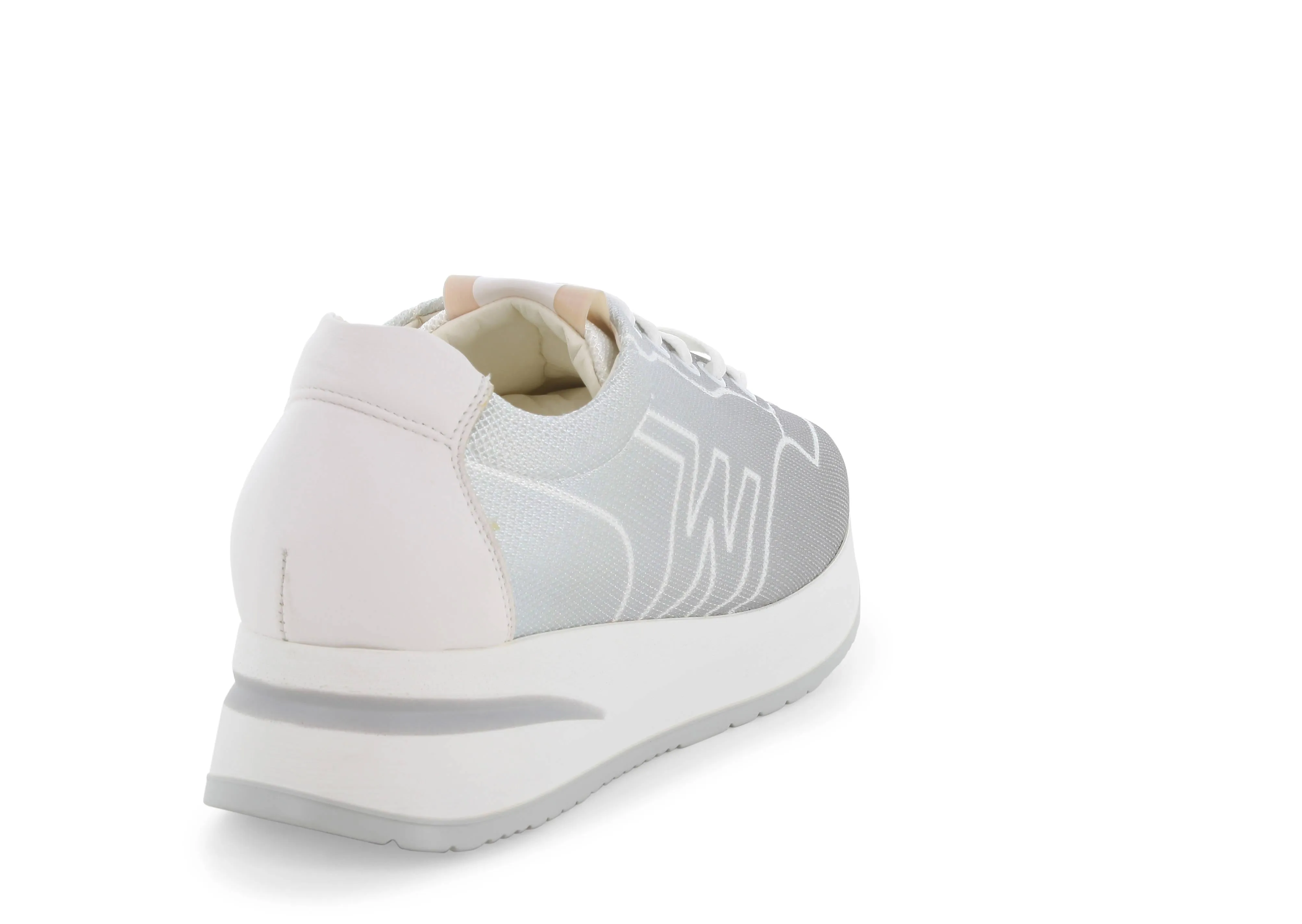 Melluso Donna Sneakers Stringate Estive in Tessuto