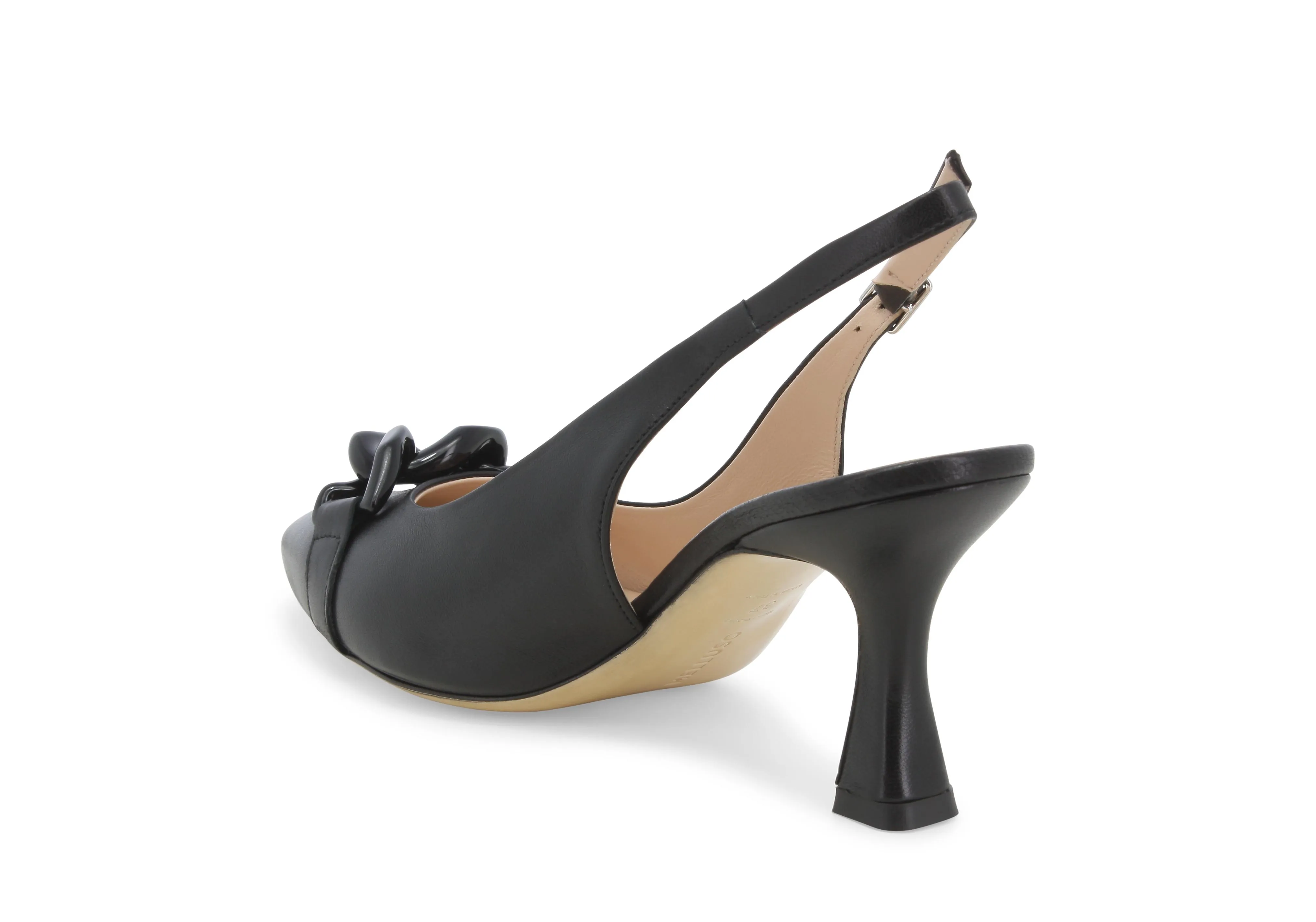 Melluso Slingback Tacco Alto Elegante in Pelle liscia