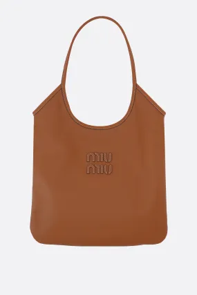  MIU MIU borsa a spalla Ivy in pelle liscia 