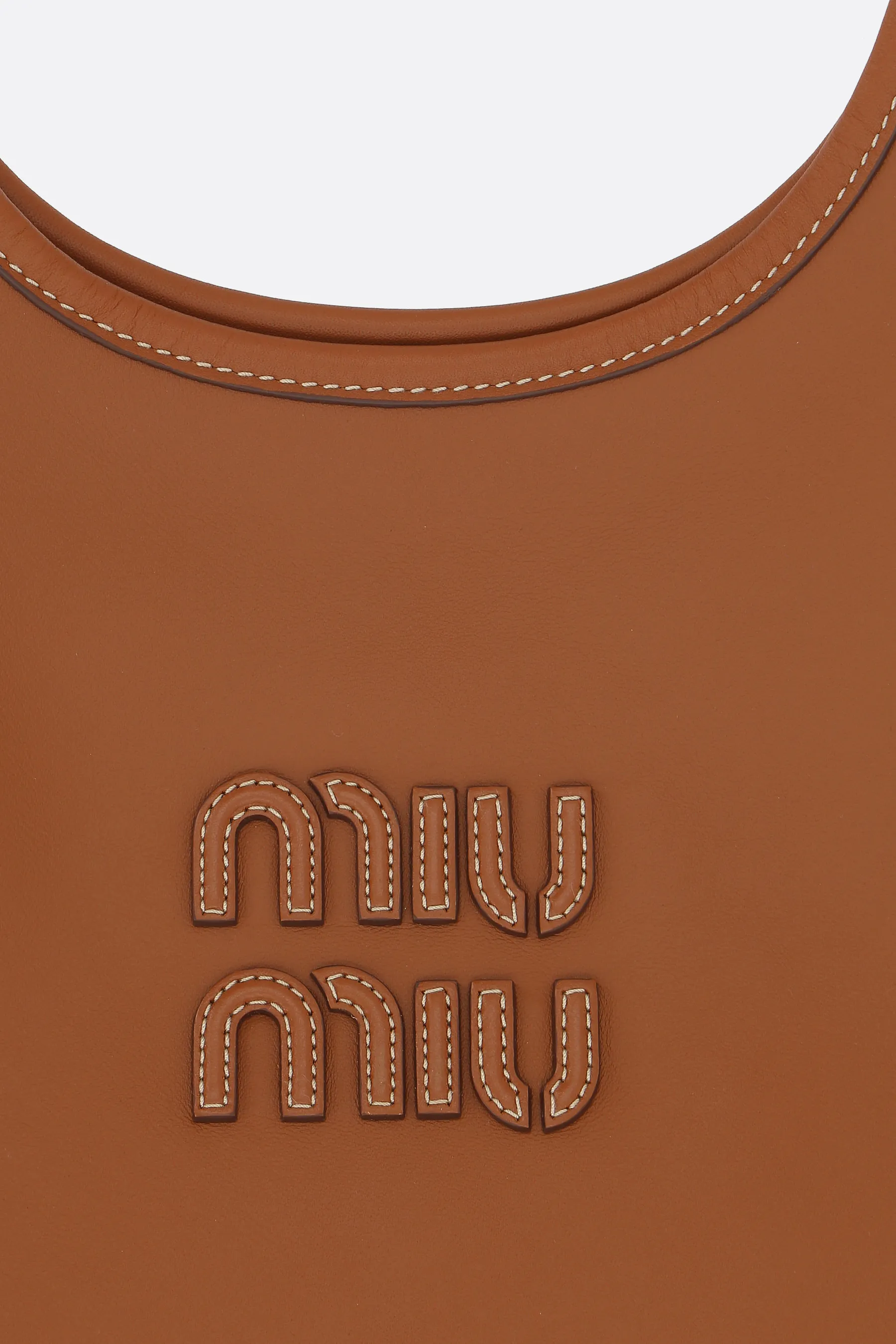  MIU MIU borsa a spalla Ivy in pelle liscia 