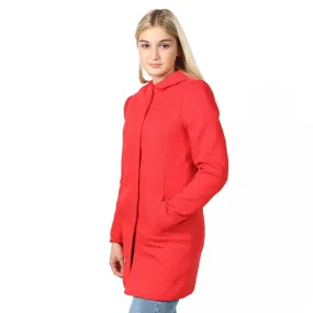 NEON & NYLON by Only - CAPPOTTO DONNA CON CAPPUCCIO ROSSO                                            Previous productNEON & NYLO