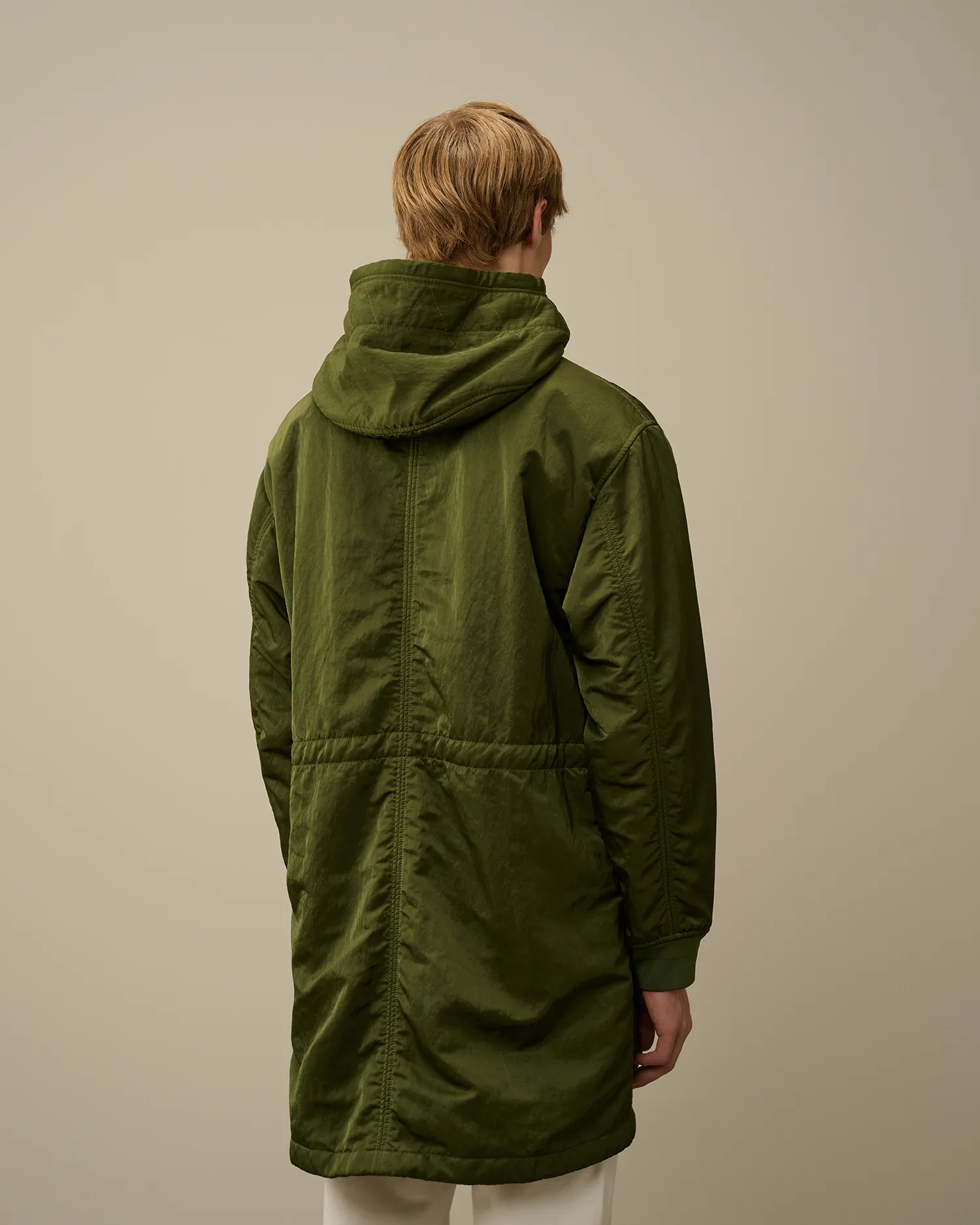 Nylon B Lined Hooded Parka