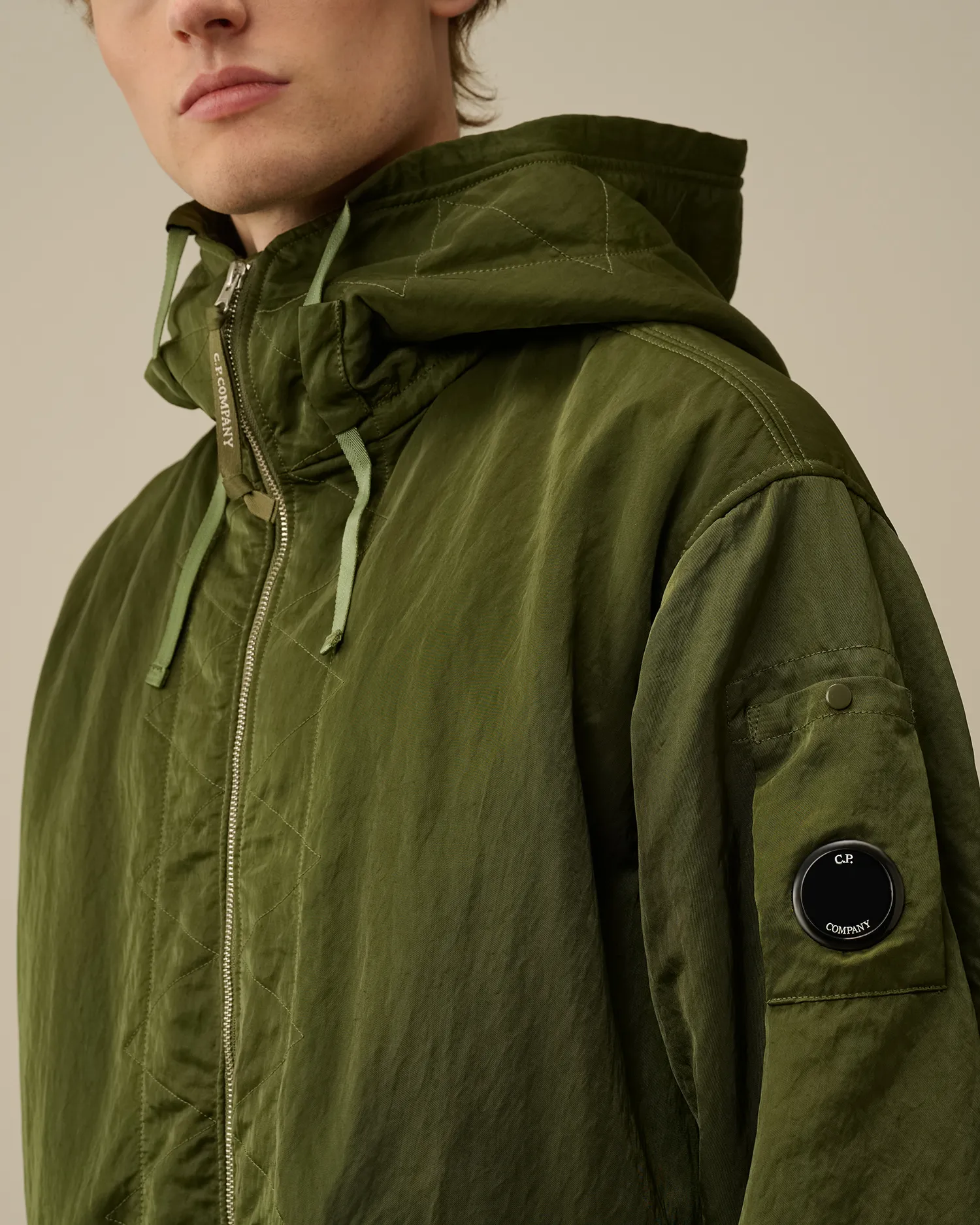 Nylon B Lined Hooded Parka