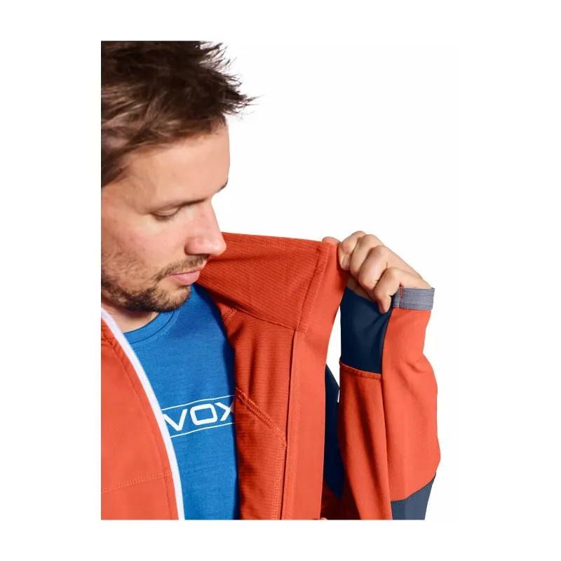 Ortovox BERRINO JACKET  GIACCHE SOFTSHELL DESERT ORANGE