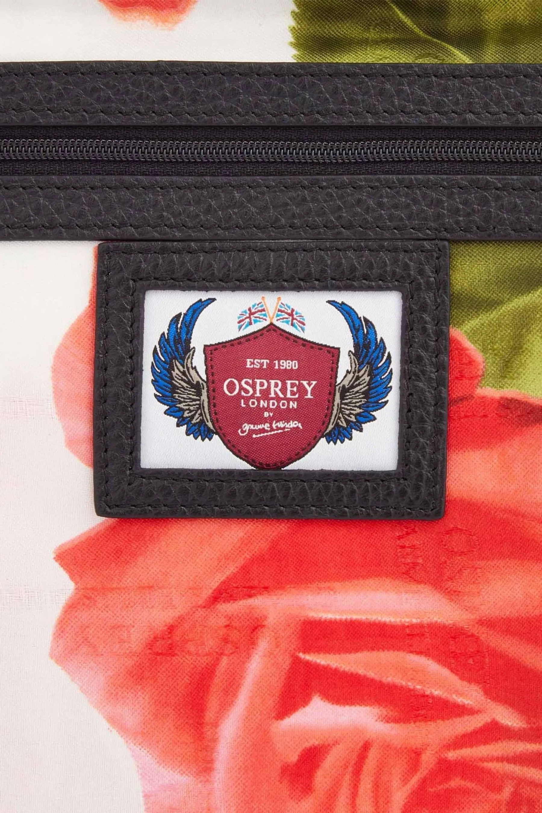 OSPREY LONDON Rosso - Lyra - Borsa a tracolla in pelle