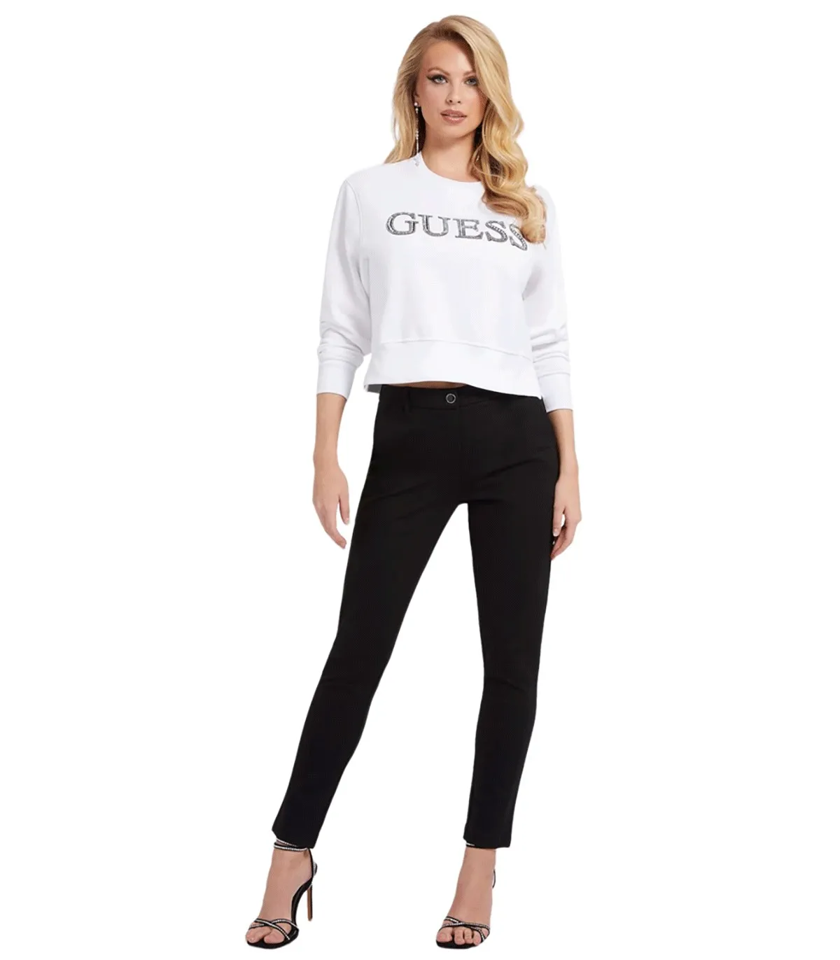 Pantaloni a sigaretta da Donna Guess