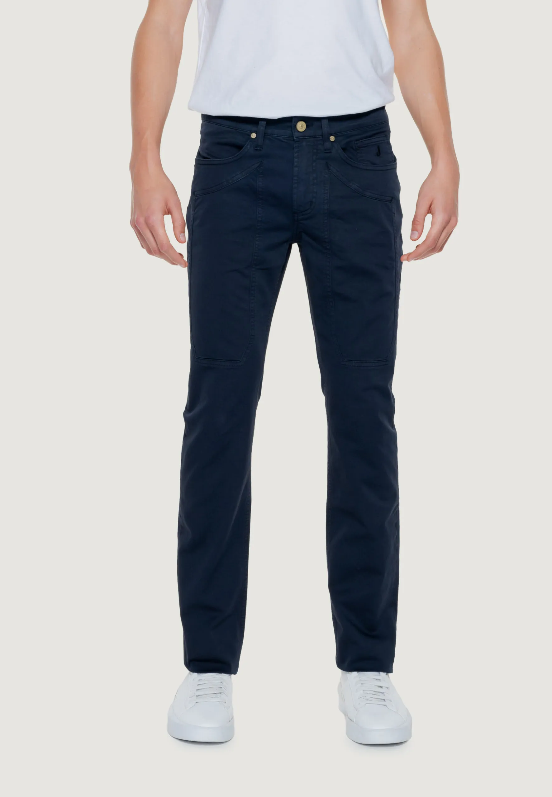 Pantaloni slim Jeckerson JOHN 5 Blu