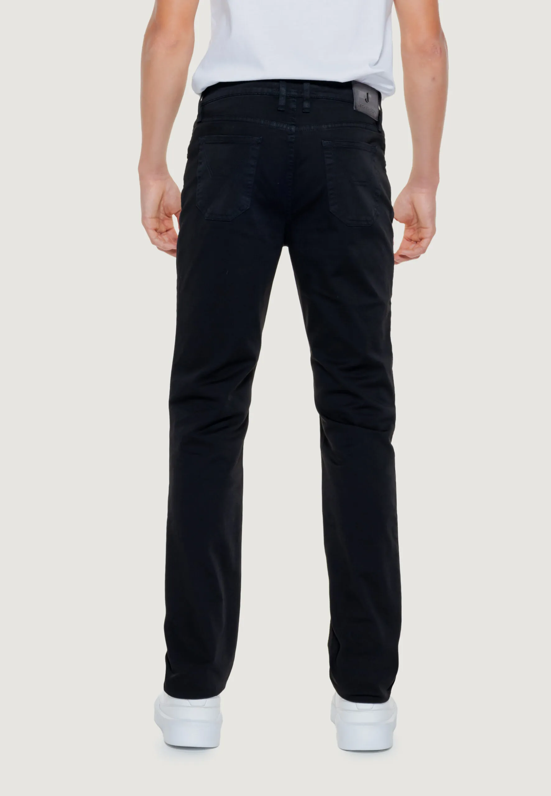 Pantaloni slim Jeckerson john 5 Nero